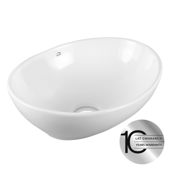 Laveo - Desna - keramické umyvadlo na desku 41x33 VUD_6241