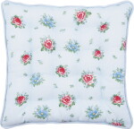 GREEN GATE Sedák na židli Alivia Pale Blue 40 × 40 cm, modrá barva, textil