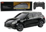 RASTAR Auto na dálkové ovládání R/C Porsche Cayenne Turbo 1:24 Rastar černé