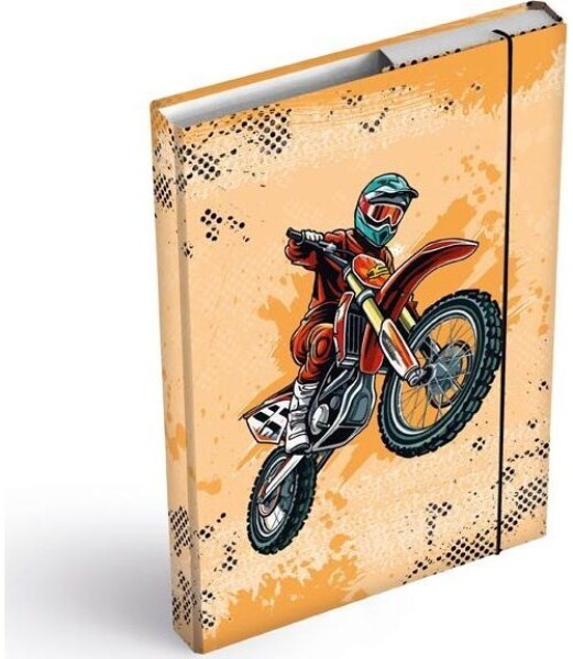 Desky na sešity box A5 Motorka