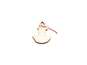 Ozdoby dřevěné - Svíčka