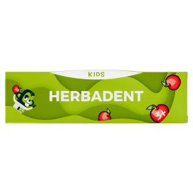 Herbadent Kids bylinná zubní pasta jablko 75g