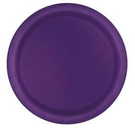 Talíře papírové fialové 8 ks 17,5 cm Talíře papírové fialové 8 ks 17,5 cm