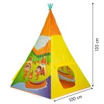 Teepee stan, indiánský domeček pro děti 100 x 135 cm