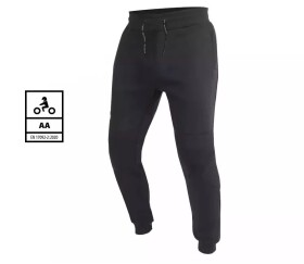 Kevlarové tepláky Trilobite Drible black - M / černá