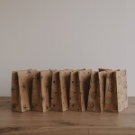 Eulenschnitt Papírový sáček Illustrations 21 × 15 cm – set 6 ks, hnědá barva, přírodní barva, papír