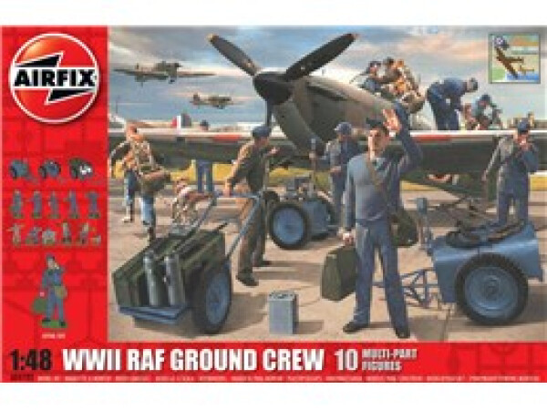 Classic Kit diorama A04702 - WWII RAF Ground Crew (1:48) - nová forma