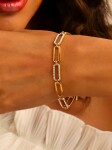 ELENYS Verona Lumi – pozlacený náramek 18K žluté zlato Délka náramku: 16+5 cm / max. 21 cm
