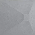 Sprchová vanička čtvercová Magnum Grey 90x90x2,5 Rea K4106