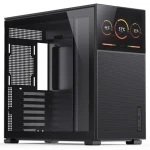 Jonsbo D41 MESH Screen černá / ATX / 1x USB-A 3.0 / 1x USB-C 3.2 / bez zdroje / displej / průhledná bočnice (D41 MESH BLACK SC)
