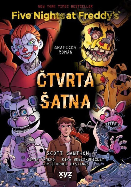 Five Nights at Freddy´s: Čtvrtá šatna (grafický román) Cawthon Scott