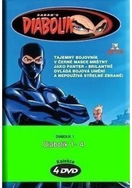Diabolik 01 - 4 DVD pack