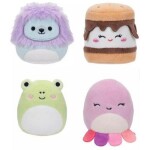 Squishmallows Micromallows 4-Pack Žába, Chobotnice, Lev, S´more 6 cm