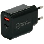 Dehner Elektronik TYPE-C30GC Adaptér USB-C 30 W do zásuvky (230 V), vnitřní Výstupní proud (max.) 3 A USB-C® Počet výstu