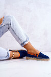 Dámské espadrilky Slip-on Big Star tmavě modré