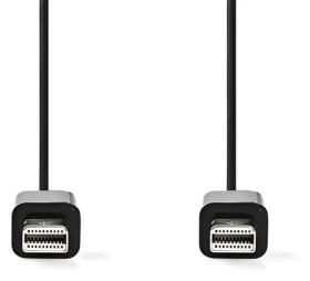 Nedis Mini DisplayPort 1.2 černý / Kabel / mini DisplayPort - mini DisplayPort / 1 m / 21,6 Gbps (CCGP37500BK10)
