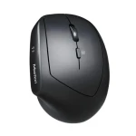 Meetion R390 černá / Ergonomická vertikální bezdrátová myš / 2400 DPI / 2.4GHz / 6 tlačítek (R390)