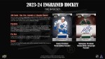 Hokejové Karty NHL 2023-24 Upper Deck Engrained Hockey Hobby Box