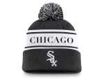 Nike Pánská zimní čepice Chicago White Sox MLB Peak Standard Cuff Pom Beanie