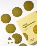 Vilgain Cookies BIO – chlorella a pomeranč 135 g (4 x 2 sušenky)