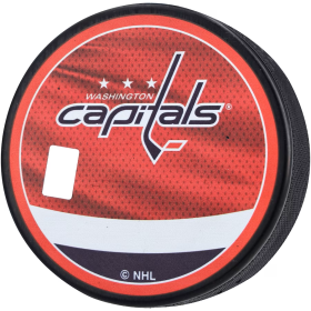 Inglasco / Sherwood Puk Washington Capitals Reverse Retro Jersey 2022 Souvenir Collector Hockey Puck