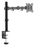 DIGITUS univerzální svorkový držák monitoru 15" - 32" / Držák monitoru / VESA 75-100 mm / nosnost 8 kg / černá (DA-90399)