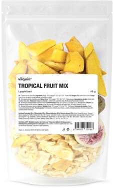 Vilgain Mix lyofilizovaného tropického ovoce 45 g