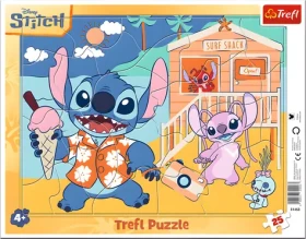 TREFL Puzzle Veselý Stitch