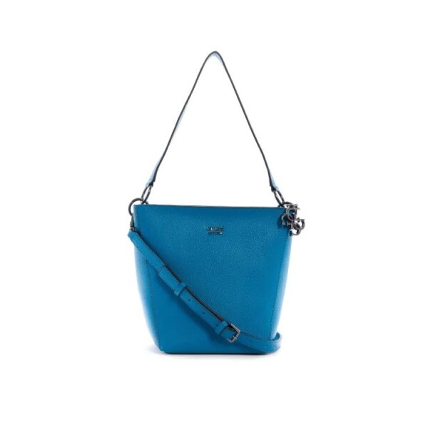 GUESS kabelka Cami Crossbody Bucket Bag pacific Modrá