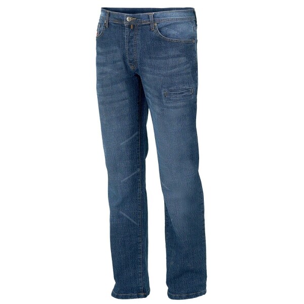 ISSA - Industrial Starter Industrial Starter JEANS JEST Stretch Kalhoty do pasu modrá