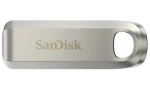 SanDisk Ultra Luxe 256 GB stříbrná / Flash Disk / USB-C 3.2 Gen 1 / čtení až 400 MB/s (SDCZ75-256G-G46)