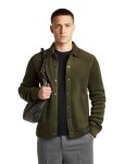 ICEBREAKER Mens Merino 800 RealF Classic Pile Shacket, Dark Loden (vzorek) velikost: M