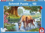 SCHMIDT Puzzle Koně v řece