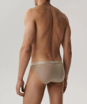 Pánské slipy / tanga 3PACK 3BMP-1582 Béžová - Atantic béžová XL