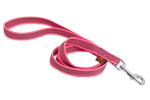 Firedog pogumované vodítko, šíře 20 mm, růžové Šířka/délka: 20 mm x 1,2 m