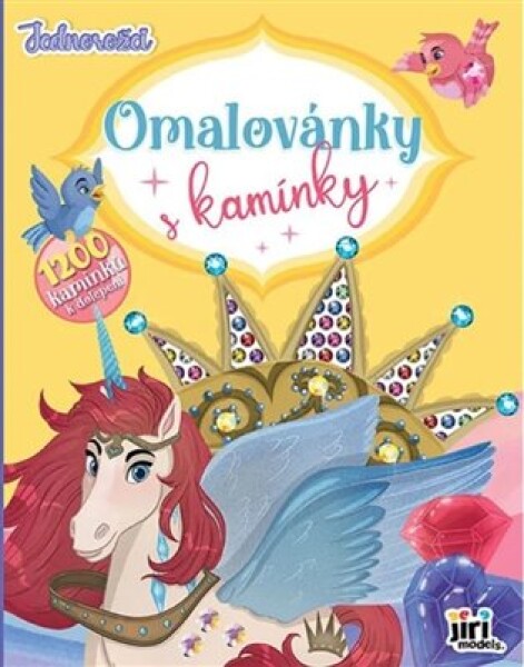 Omalovánky s kamínky Jednorožci