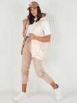 Dámská prošívaná vesta COLINE bílá FashionStreet TY4114 M