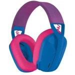 Logitech G435 Lightspeed modrá / bezdrátová sluchátka / mikrofon / USB LIGHTSPEED přijímač (981-001062)