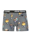 Pánské boxerky John Frank JFBD325-COOL TEDDY