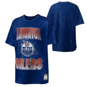 Outerstuff Dětské tričko Edmonton Oilers NHL Time To Shine Cnk Mw Tee Velikost: Dětské XL (13 - 15 let)