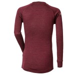 Dětské termo triko Progress MB TDRD merino-bamboo s dlouhým rukávem švestka/meruňka