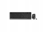 A4tech Fstyler FG1035 černá / Set bezdrátová klávesnice + myš / 2,4 GHz / USB (A4TKLA47478)