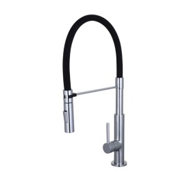 Eisl - Dřezová stojánková baterie STILO černá /chrom 79180 79180