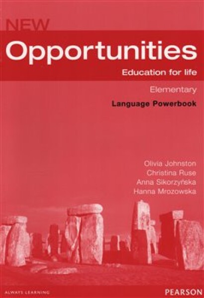 New Opportunities Elementary Language Powerbook Olivia Johnston,