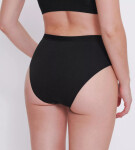 Dámské kalhotky GO Casual Midi 2P - BLACK - černé 0004 - SLOGGI BLACK XS