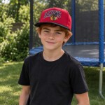 Outerstuff Dětská kšiltovka Chicago Blackhawks Essentials Deadstock Snapback