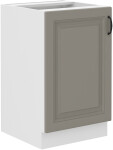 Spodní skříňka pod dřez Stilo 50 ZL 1F BB Barva korpusu: Dub artisan, Barva dvířek: Dust Grey