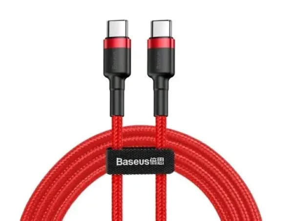 Baseus CATKLF-G09 Cafule červená / kabel USB-C / 60W / 1m (CATKLF-G09)