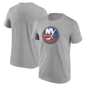 Fanatics Pánské tričko New York Islanders Primary Logo Graphic T-Shirt Sport Gray Heather Velikost: