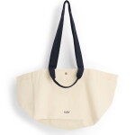 HAY Bavlněná taška Weekend Bag S Natural, krémová barva, textil
